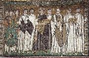 unknow artist, Justinian, Bishop Maximilian Annus and entourage